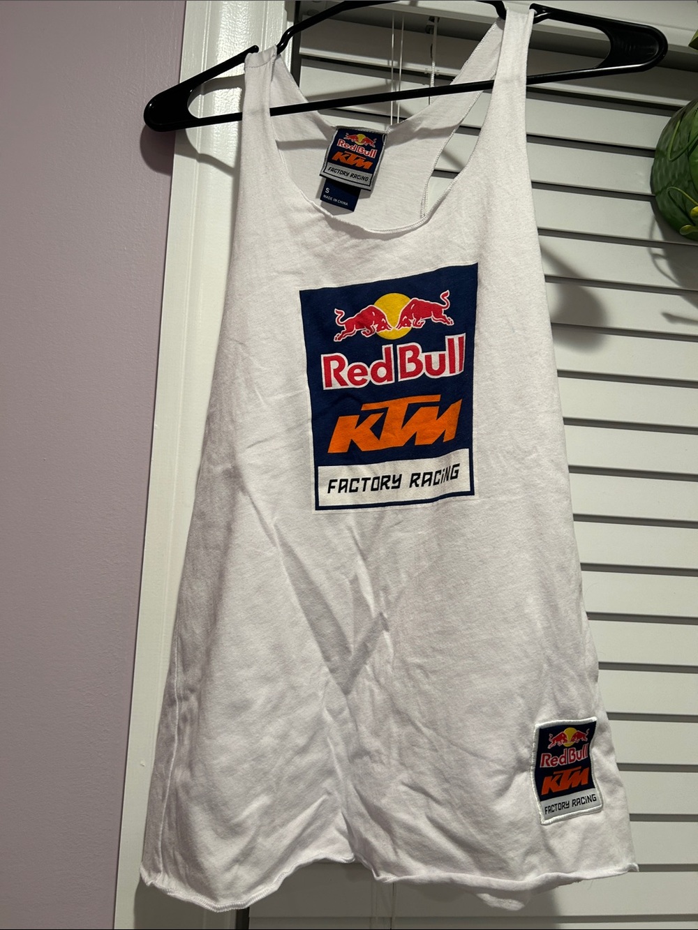 White women’s Tank Top - Red Bull KTM Factory Racing small